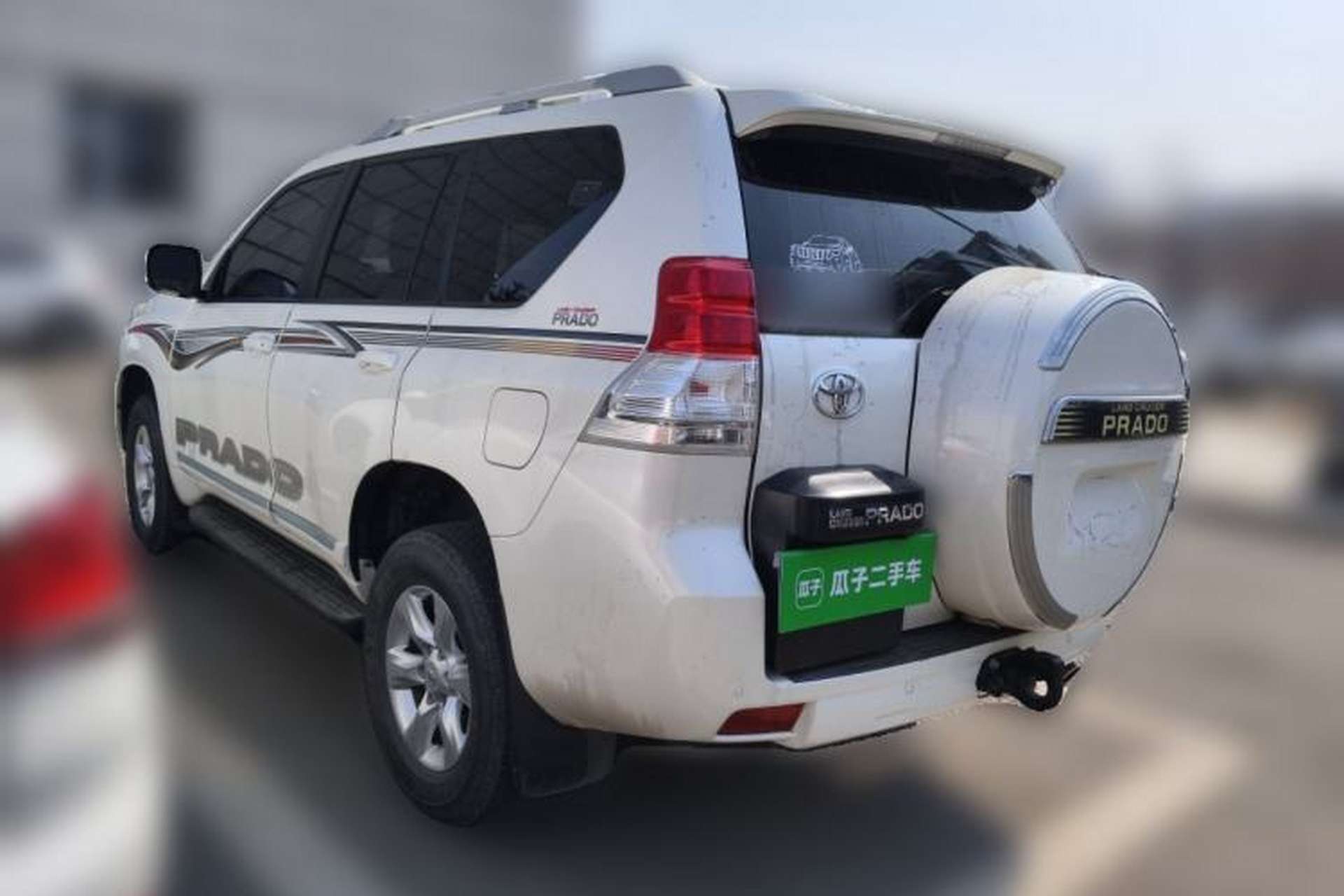 Used Toyota Prado  Rear Left 45 Deg