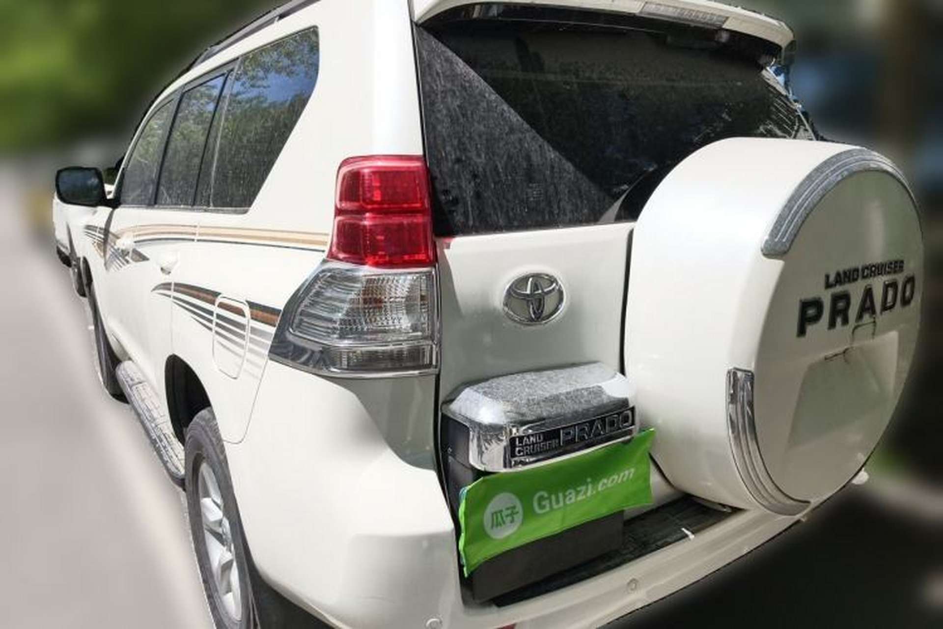 Used Toyota Prado 2013 2.7L Automatic Low-Power Version Middle East Edition Rear Left 45 Deg