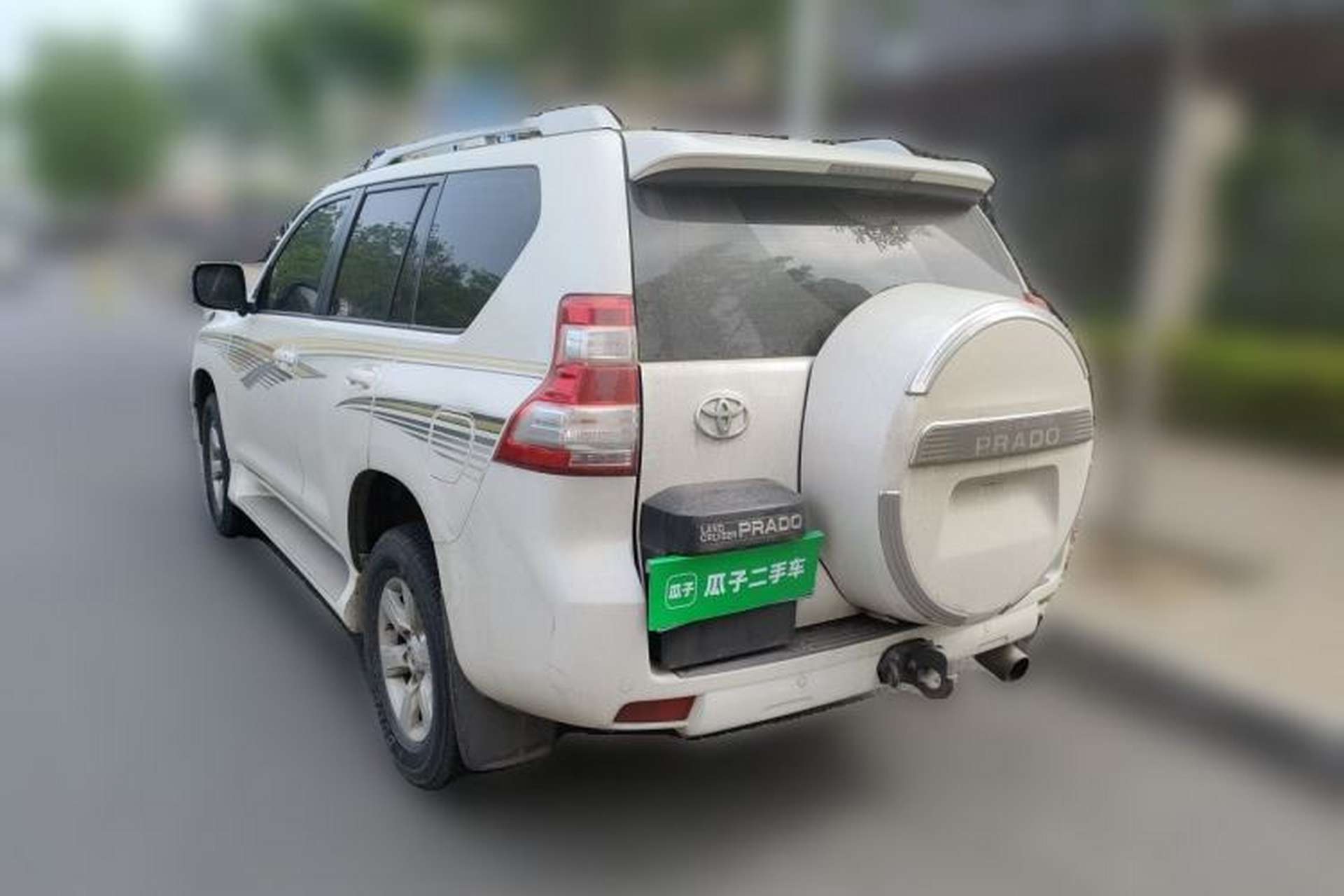 Used Toyota Prado  Rear Left 45 Deg