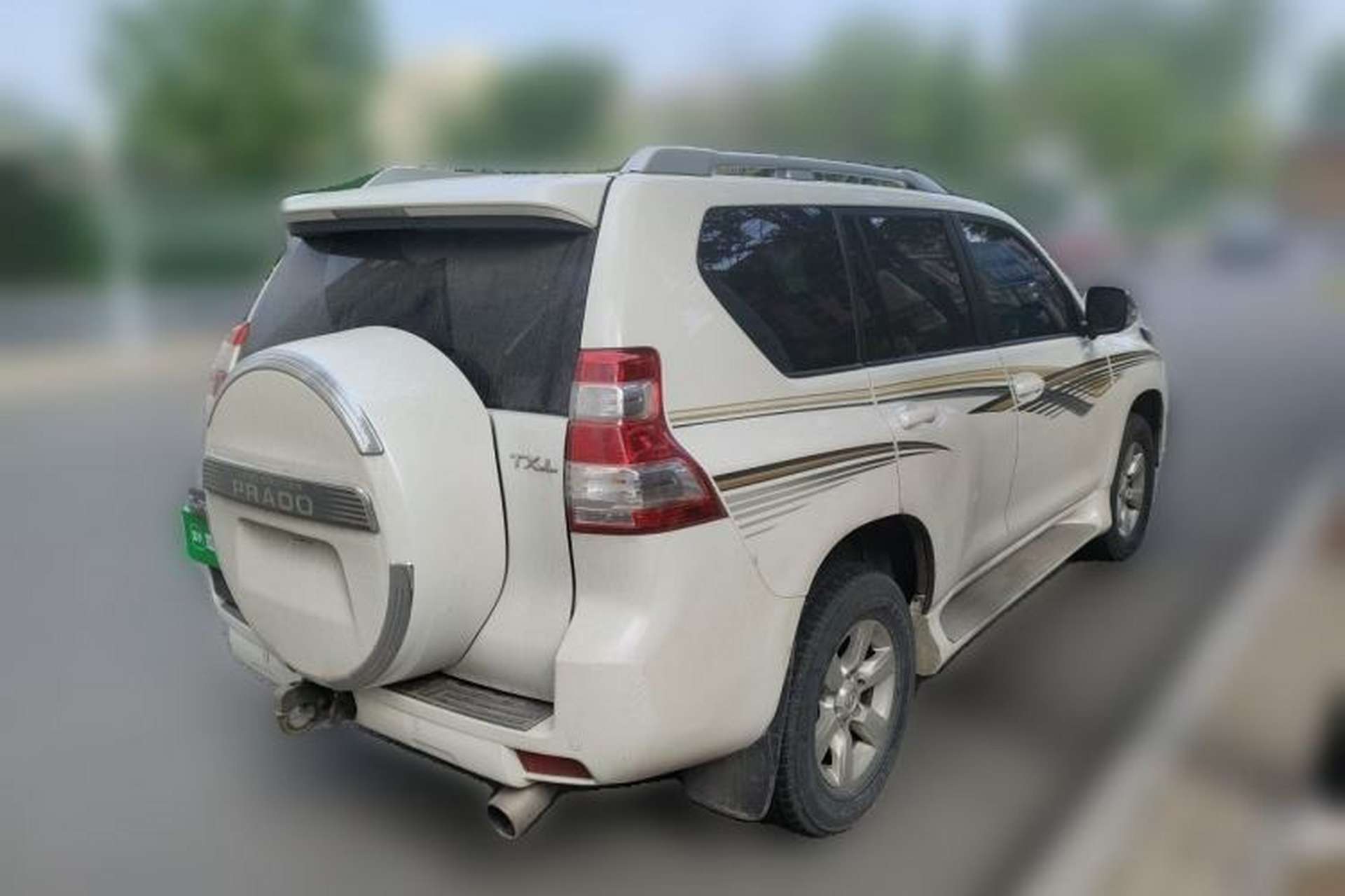 Used Toyota Prado  Rear Right 45 Deg