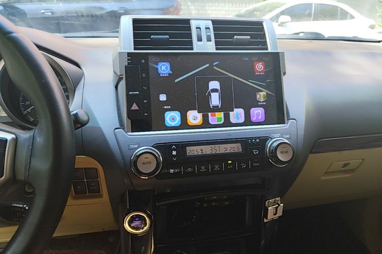 Used Toyota Prado  Audio And AC Panel