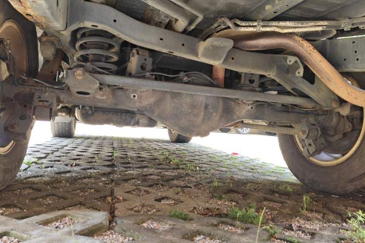 Used Toyota Prado 2014 2.7L Middle East Version Parallel Import Chassis Rear