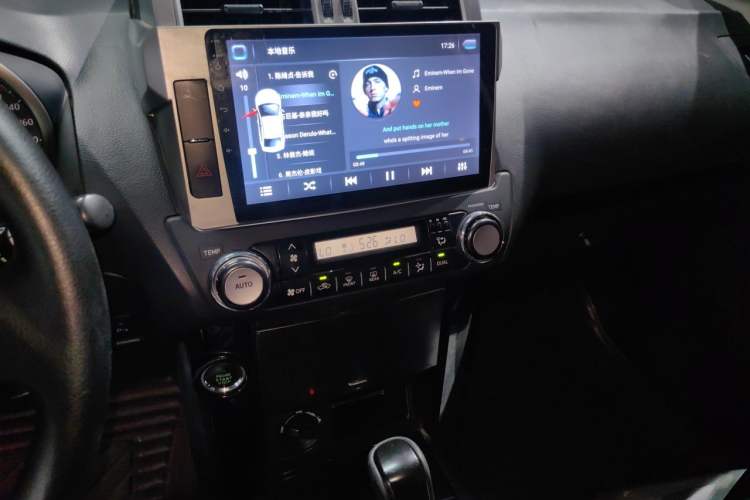 Used Toyota Prado 2014 2.7L Automatic Standard Edition Audio And AC Panel