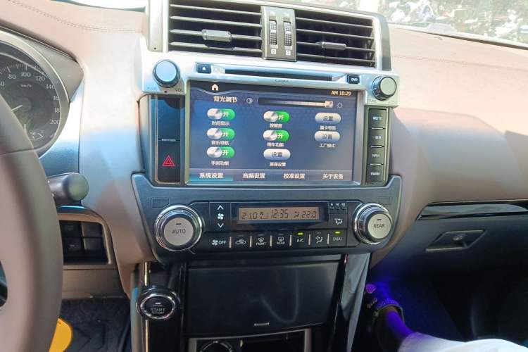 Used Toyota Prado  Audio And AC Panel