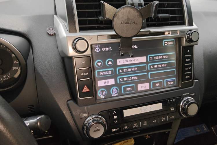 Used Toyota Prado 2014 2.7L Automatic Standard Edition Audio And AC Panel