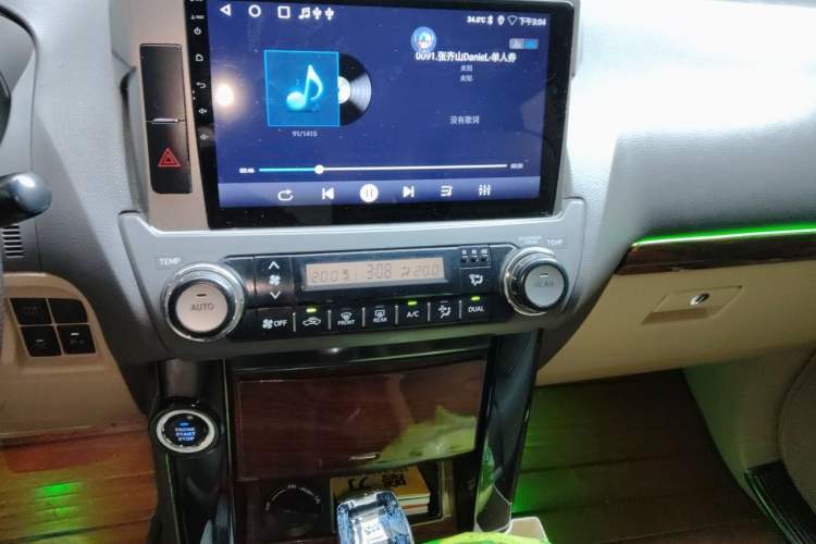 Used Toyota Prado 2014 2.7L Middle East Version Parallel Import Audio And AC Panel