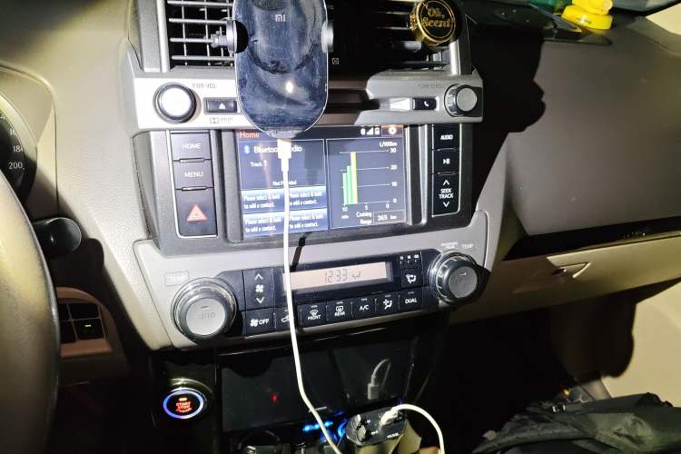 Used Toyota Prado 2014 2.7L Middle East Version Parallel Import Audio And AC Panel