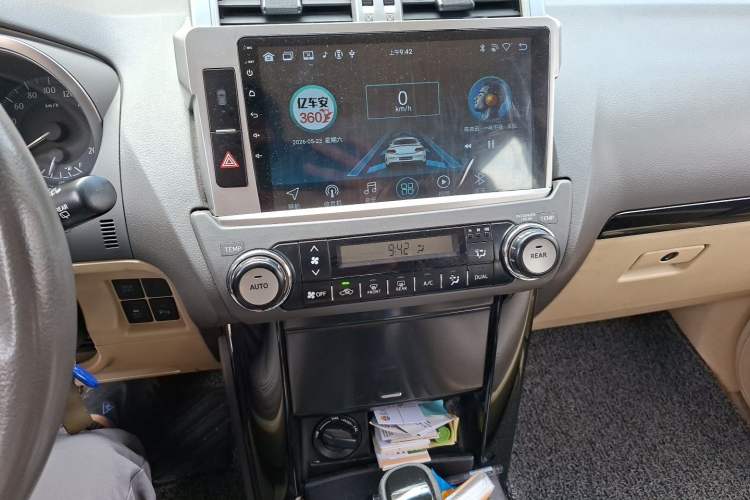 Used Toyota Prado 2014 2.7L Middle East Version Parallel Import Audio And AC Panel