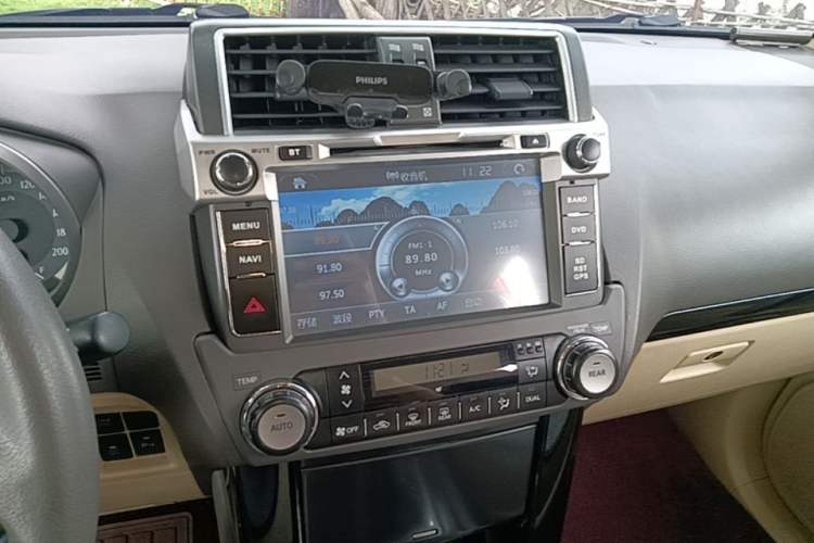 Used Toyota Prado 2014 2.7L Middle East Version Parallel Import Audio And AC Panel