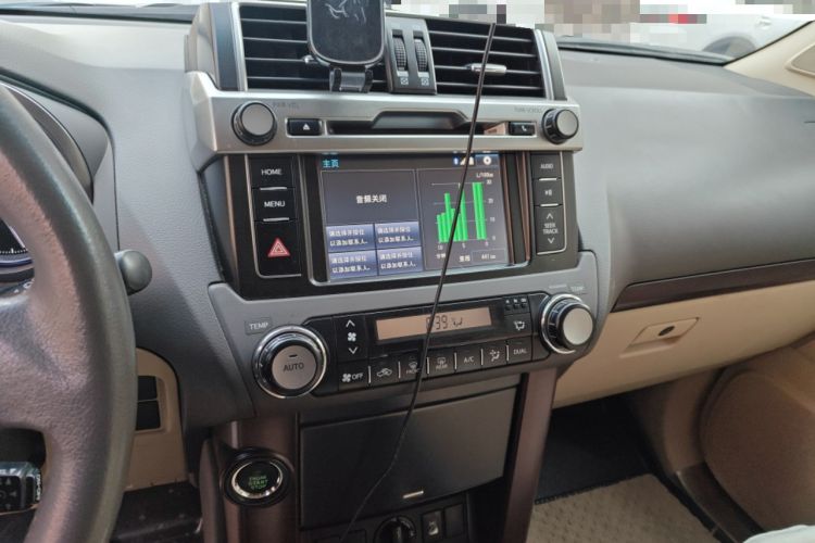 Used Toyota Prado 2014 4.0L Automatic TX-L Audio And AC Panel
