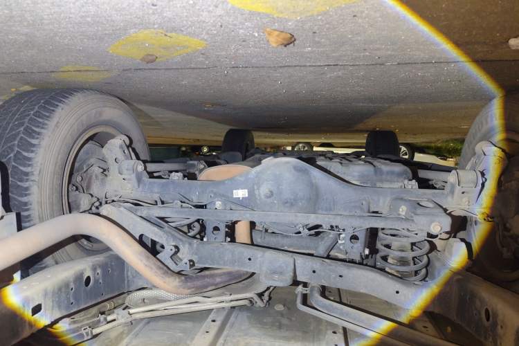 Used Toyota Prado 2014 2.7L Middle East Version Parallel Import Chassis Rear