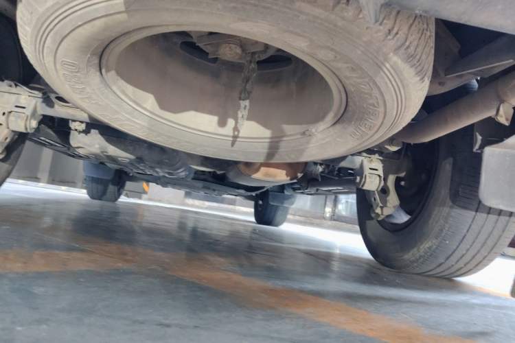 Used Toyota Prado 2014 2.7L Middle East Version Parallel Import Chassis Rear