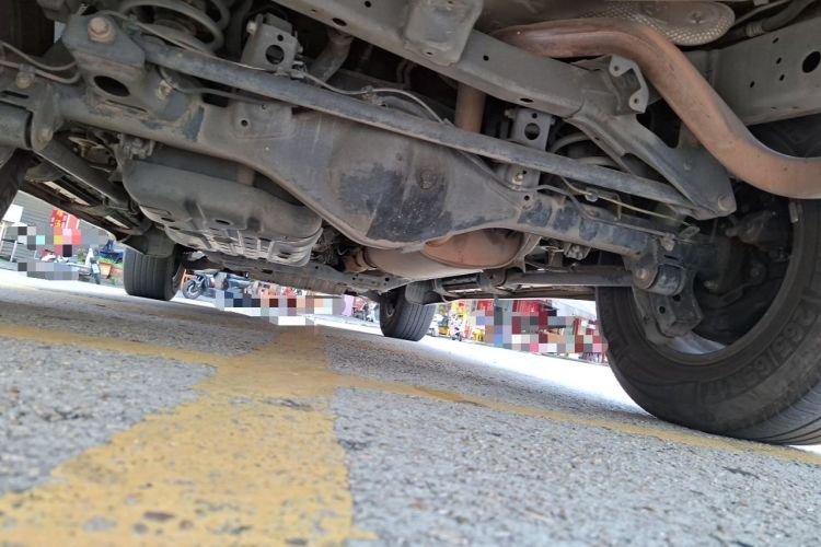 Used Toyota Prado 2014 2.7L Middle East Version Parallel Import Chassis Rear
