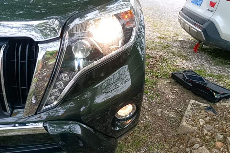 Used Toyota Prado 2014 2.7L Middle East Version Parallel Import Left Front Headlight