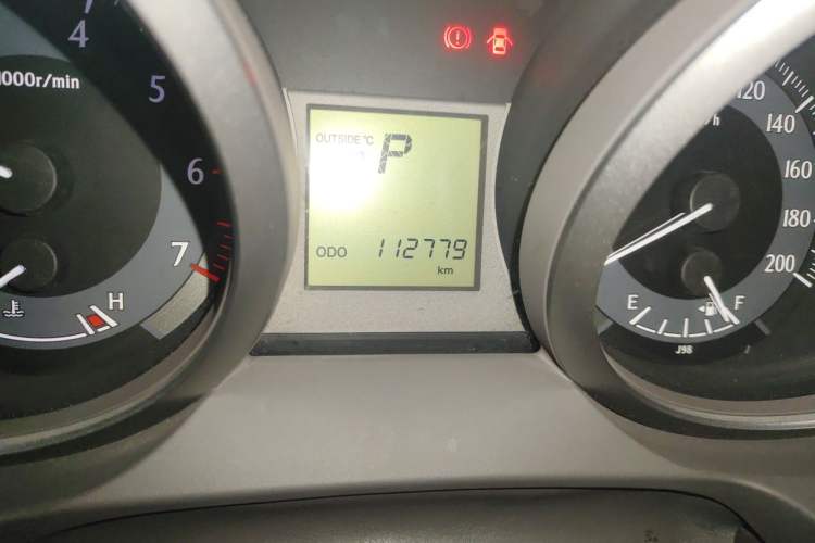 Used Toyota Prado 2014 2.7L Automatic Standard Edition Odometer Close Up
