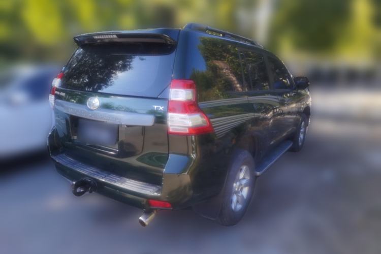 Used Toyota Prado 2014 4.0L Automatic TX-L NAVI Rear Right 45 Deg