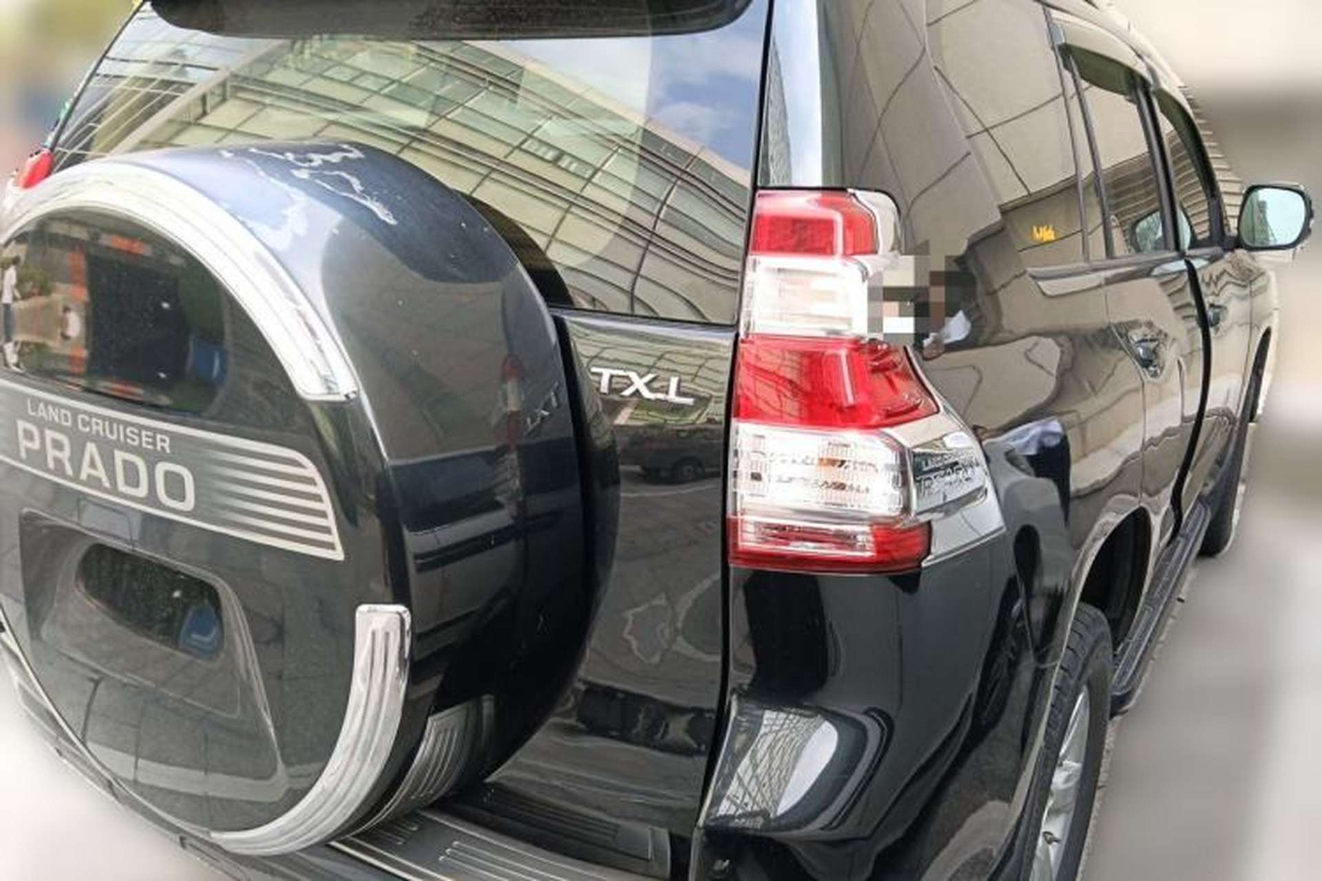 Used Toyota Prado  Rear Right 45 Deg