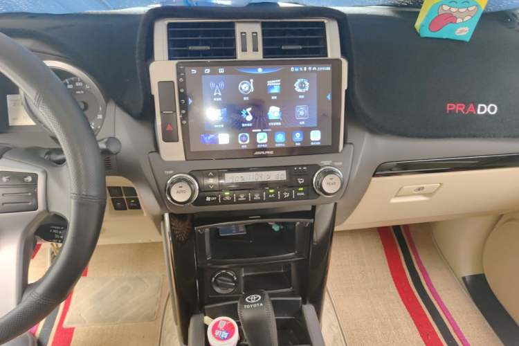 Used Toyota Prado 2014 2.7L Automatic Luxury Edition Audio And AC Panel
