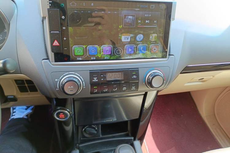 Used Toyota Prado 2014 2.7L Middle East Version Parallel Import Audio And AC Panel