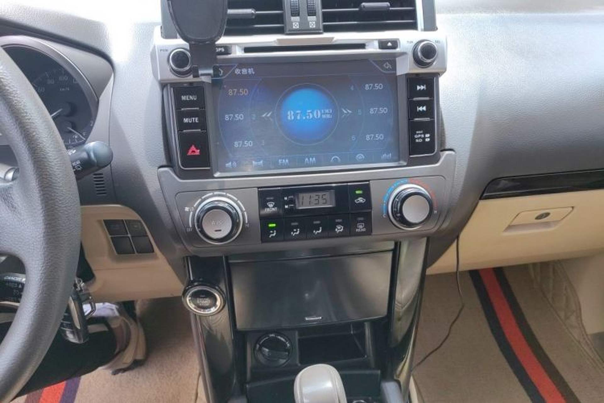 Used Toyota Prado 2014 2700 TX 7-Seater Middle East Version Audio And AC Panel