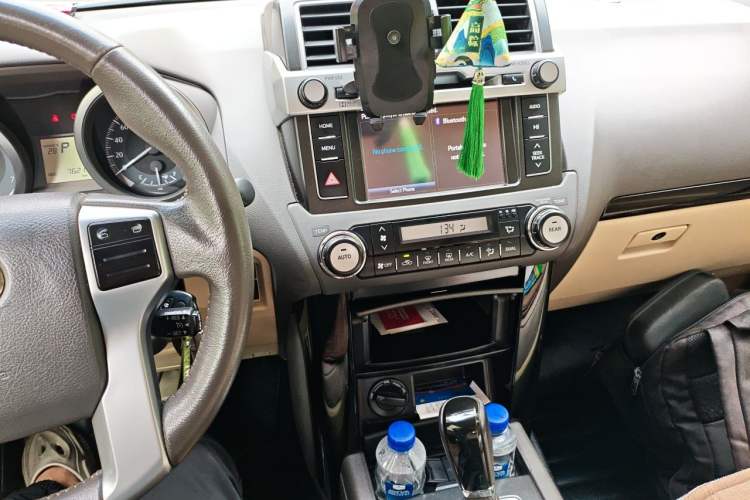Used Toyota Prado 2014 2.7L Middle East Version Parallel Import Audio And AC Panel