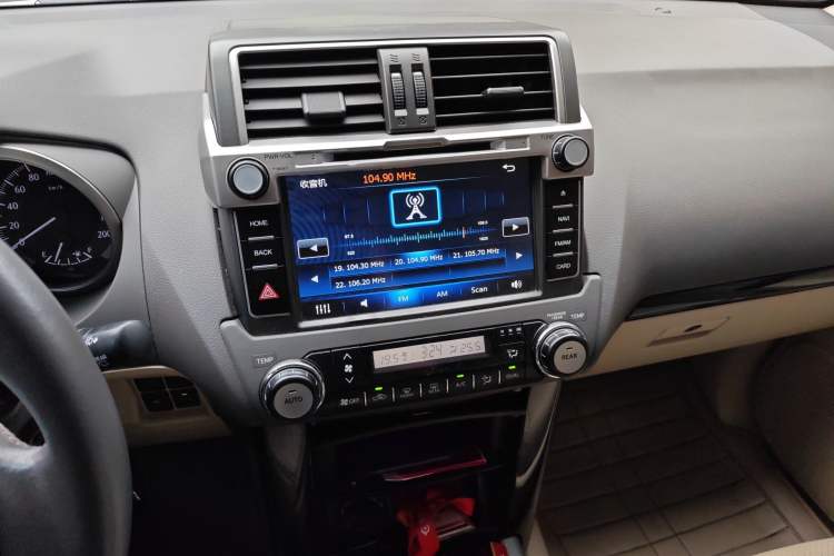 Used Toyota Prado  Audio And AC Panel
