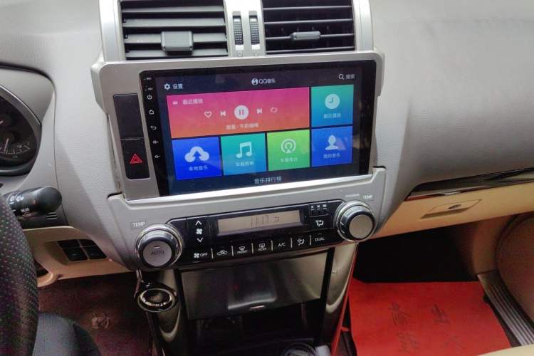 Used Toyota Prado 2014 2.7L Automatic Standard Edition Audio And AC Panel