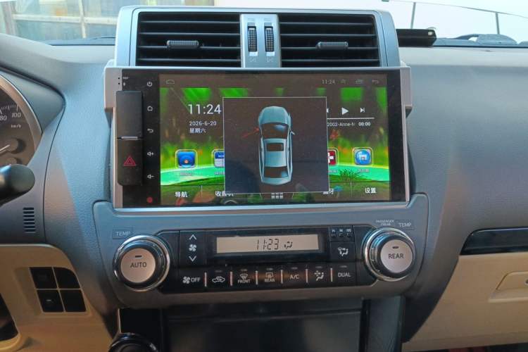 Used Toyota Prado  Audio And AC Panel