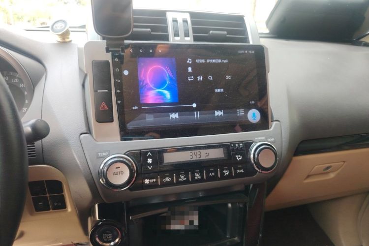 Used Toyota Prado 2014 2.7L Automatic Standard Edition Audio And AC Panel