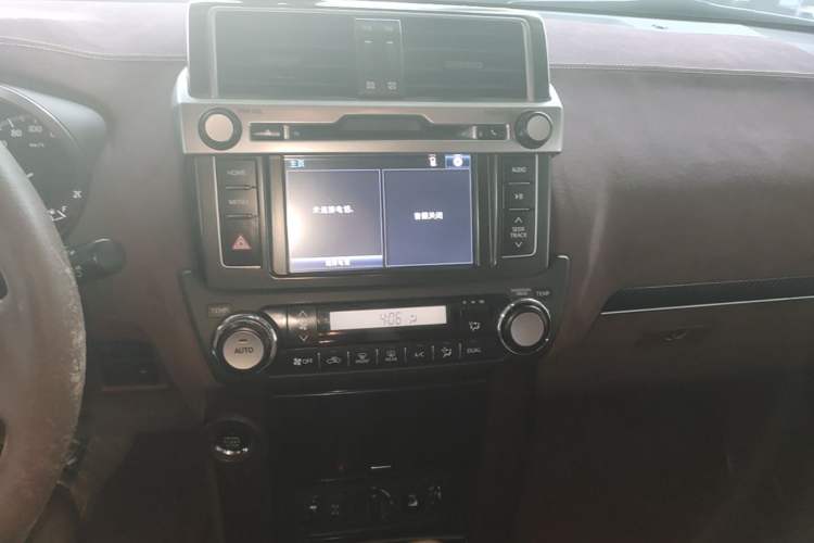 Used Toyota Prado 2014 4.0L Middle East Version Audio And AC Panel