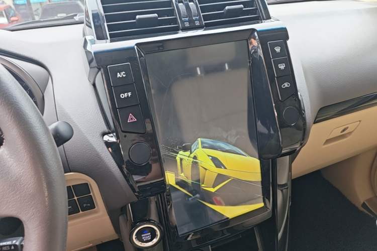Used Toyota Prado 2014 2.7L Middle East Version Parallel Import Audio And AC Panel