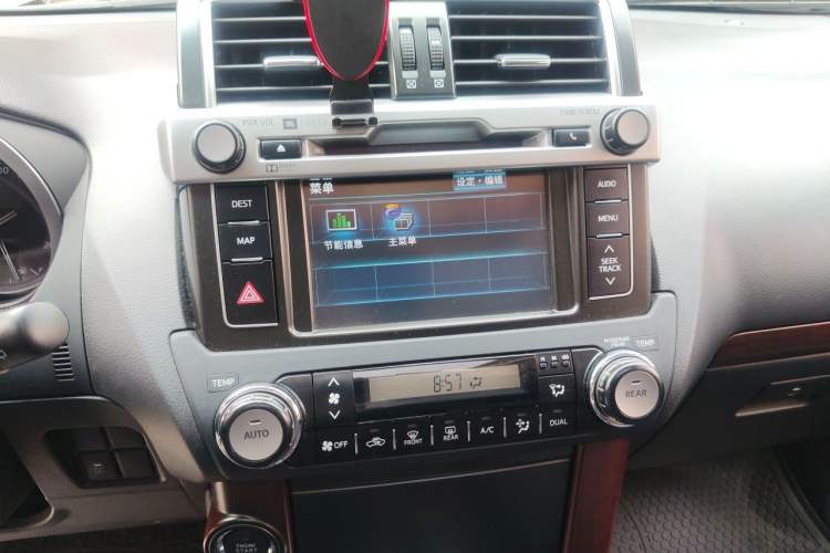 Used Toyota Prado 2014 4.0L Automatic TX-L NAVI Audio And AC Panel
