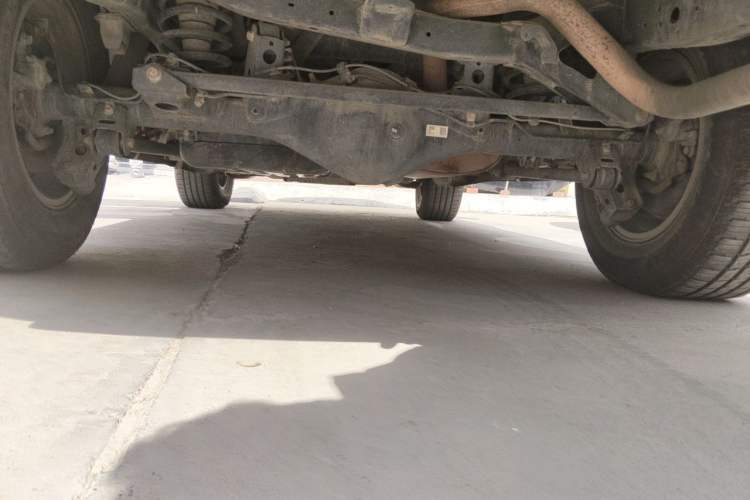 Used Toyota Prado 2014 2700 TX 7-Seater Middle East Version Chassis Rear
