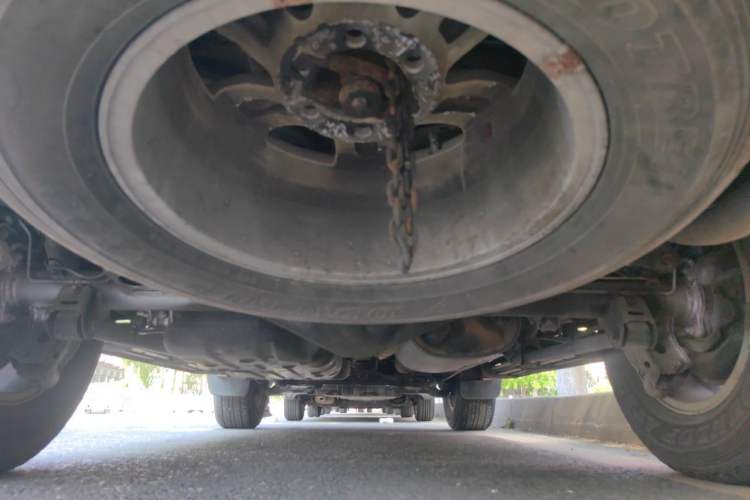 Used Toyota Prado 2014 2700 TX 7-Seater Middle East Version Chassis Rear