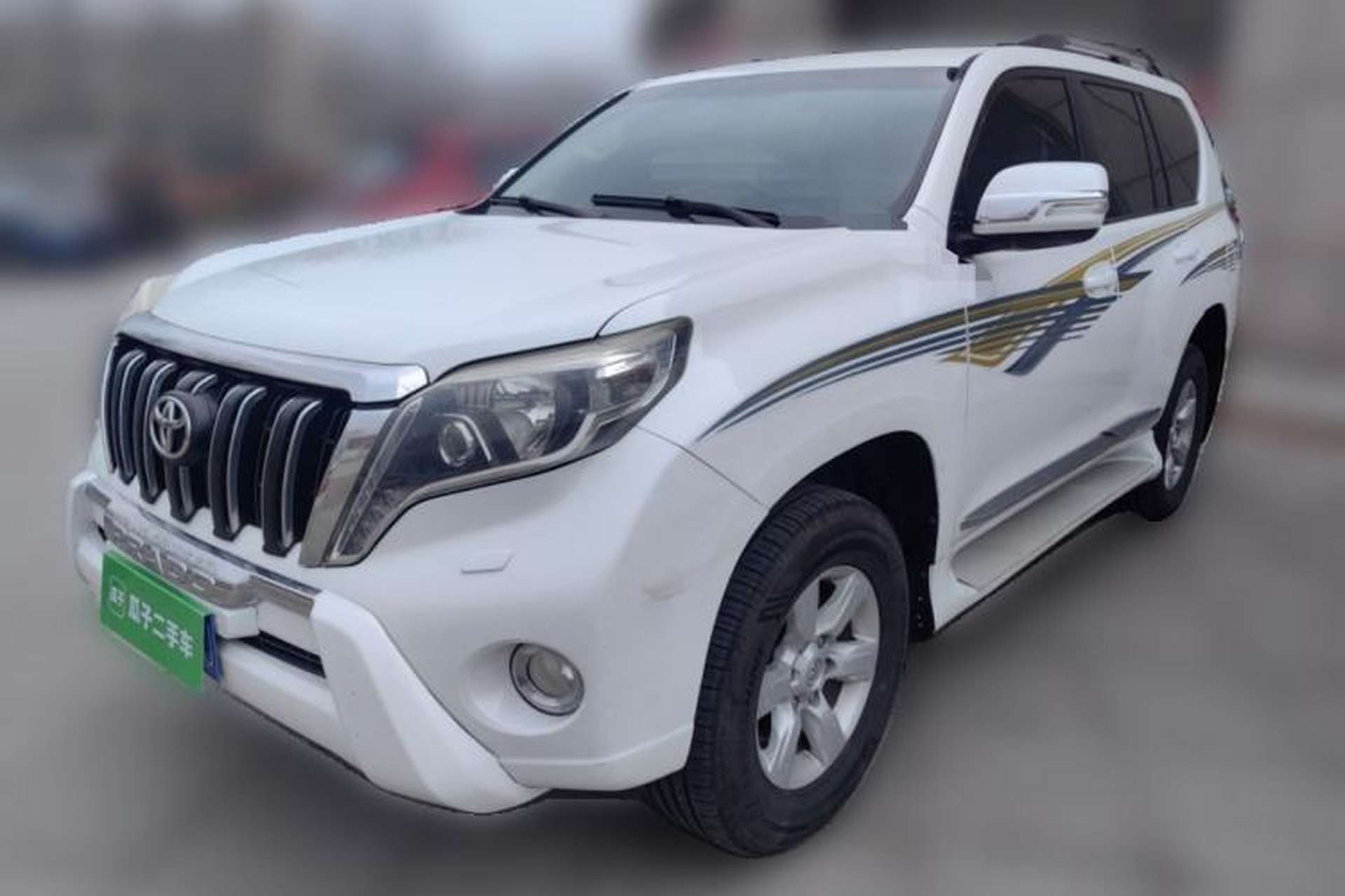 Used Toyota Prado  Front Left 45 Deg