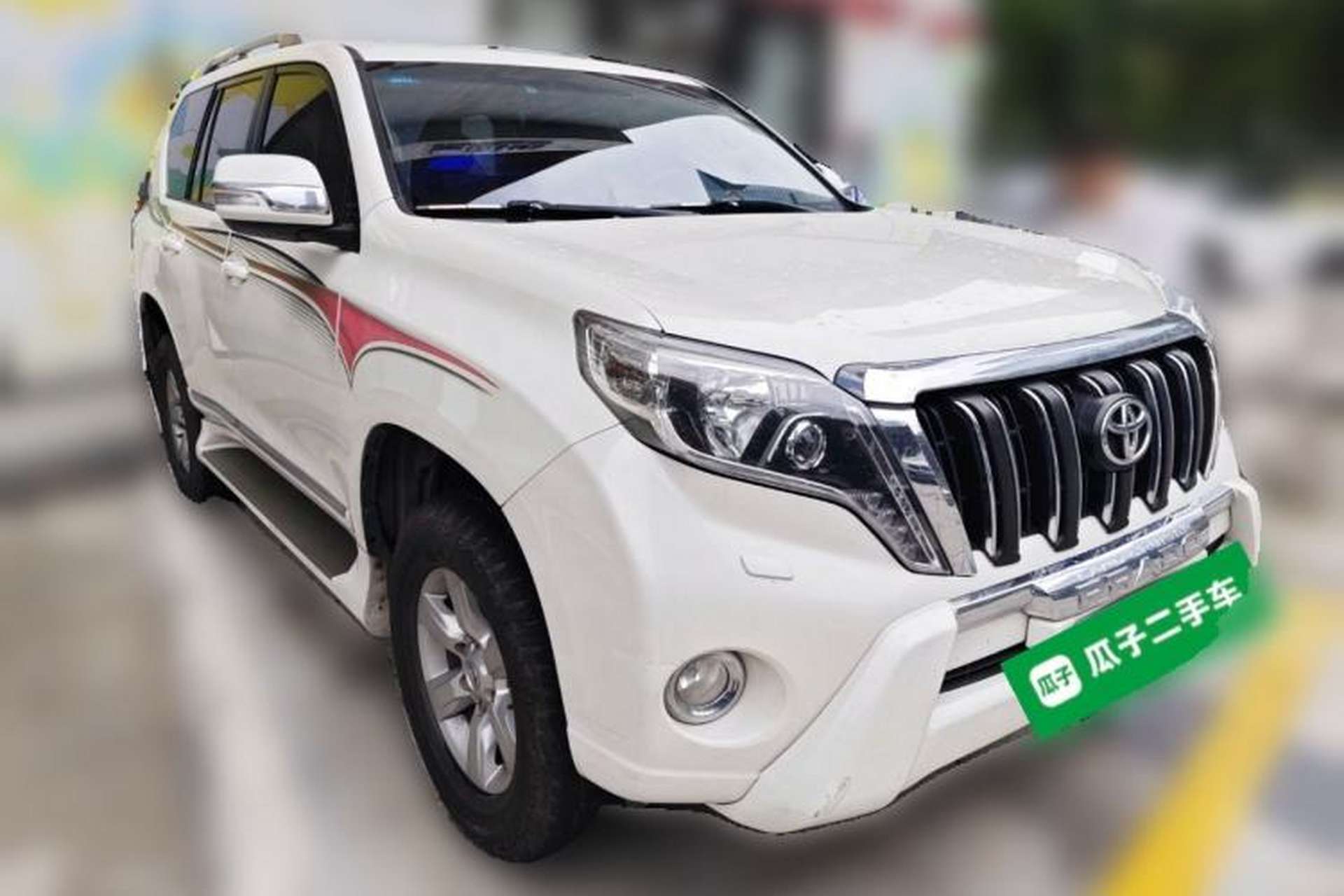Used Toyota Prado  Front Right 45 Deg