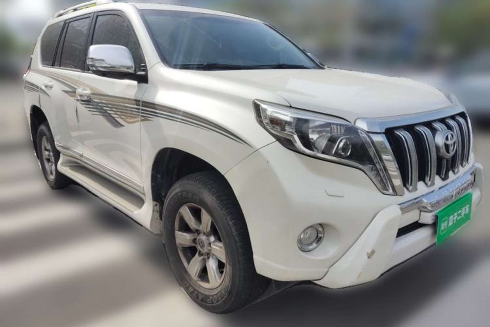 Used Toyota Prado  Front Right 45 Deg
