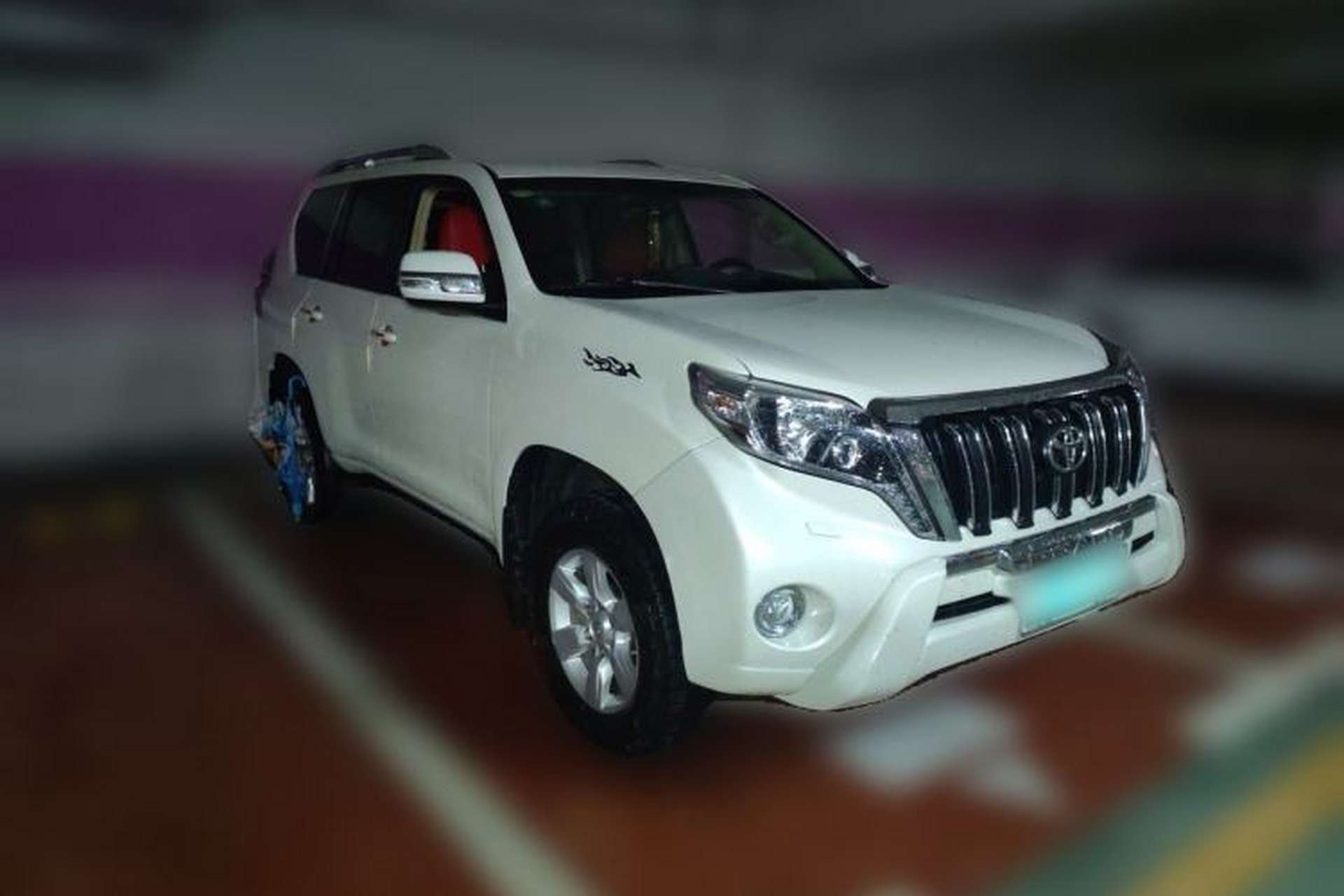 Used Toyota Prado  Front Right 45 Deg