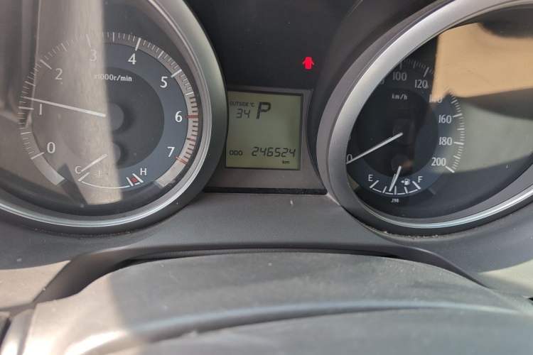 Used Toyota Prado 2014 2.7L Automatic Standard Edition Odometer Close Up