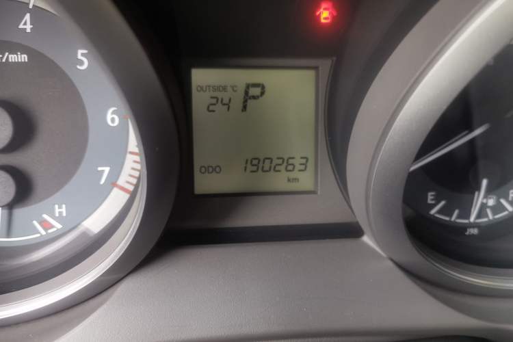 Used Toyota Prado 2014 2.7L Automatic Standard Edition Odometer Close Up