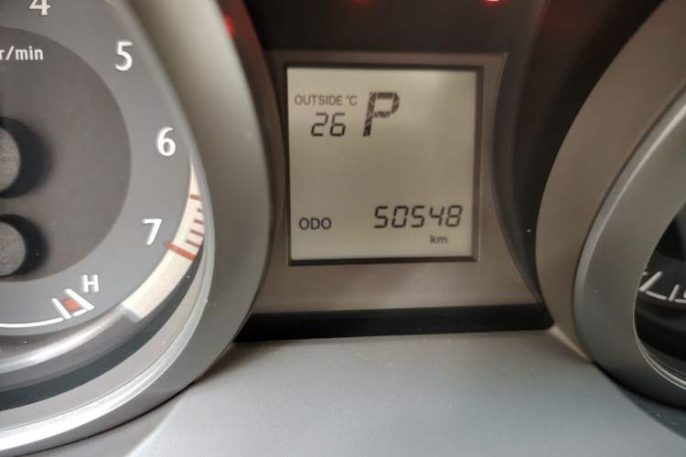 Used Toyota Prado 2014 2.7L Automatic Standard Edition Odometer Close Up