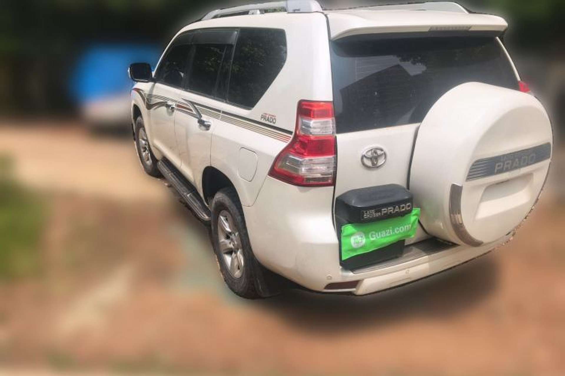Used Toyota Prado  Rear Left 45 Deg