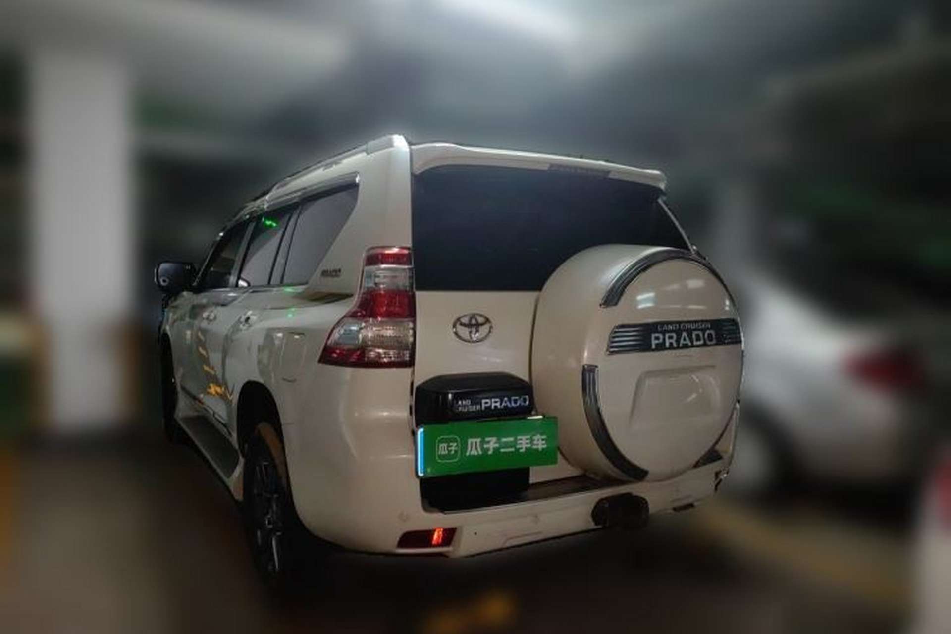 Used Toyota Prado  Rear Left 45 Deg
