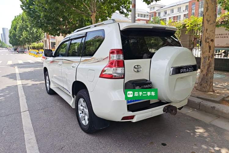 Used Toyota Prado 2014 2.7L Middle East Version Parallel Import Rear Left 45 Deg