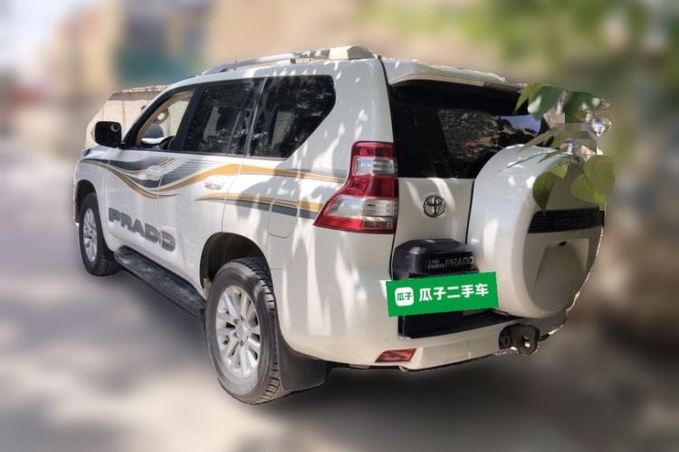 Used Toyota Prado 2014 4.0L Middle East Version Rear Left 45 Deg