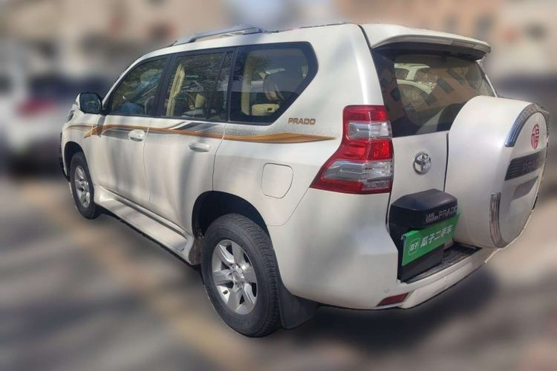 Used Toyota Prado  Rear Left 45 Deg