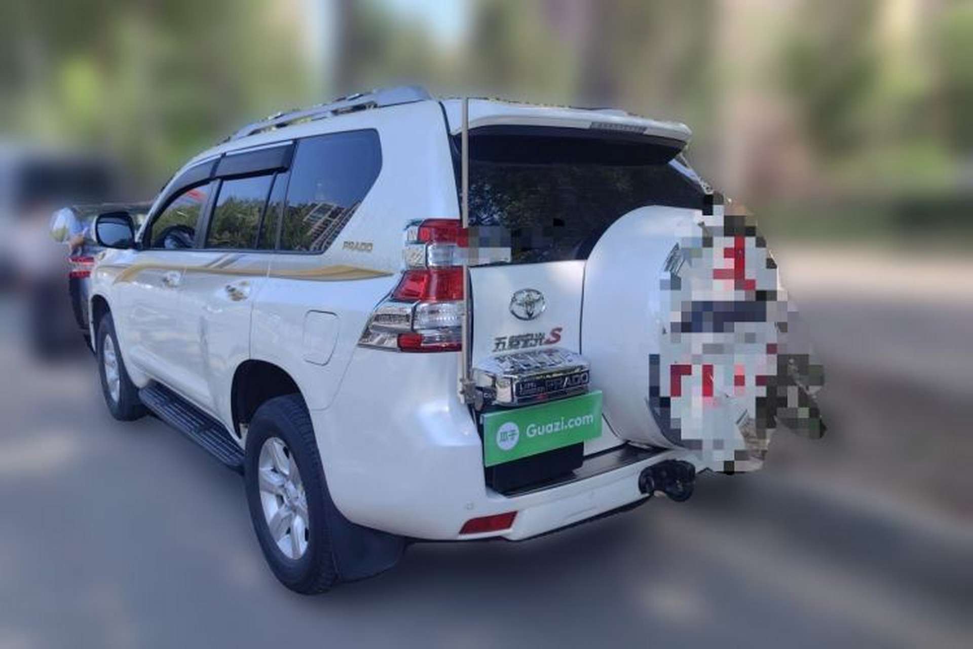 Used Toyota Prado 2014 2700 TX 7-Seater Middle East Version Rear Left 45 Deg