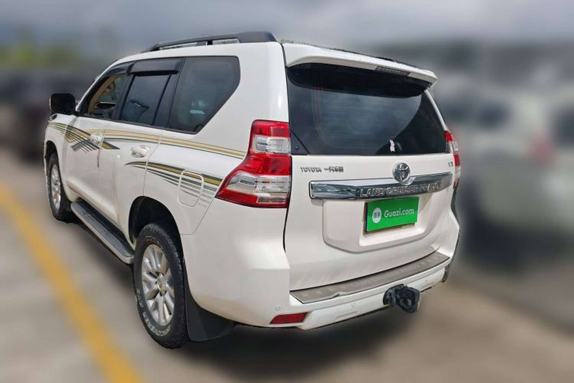 Used Toyota Prado 2014 4.0L Automatic VX NAVI Rear Left 45 Deg