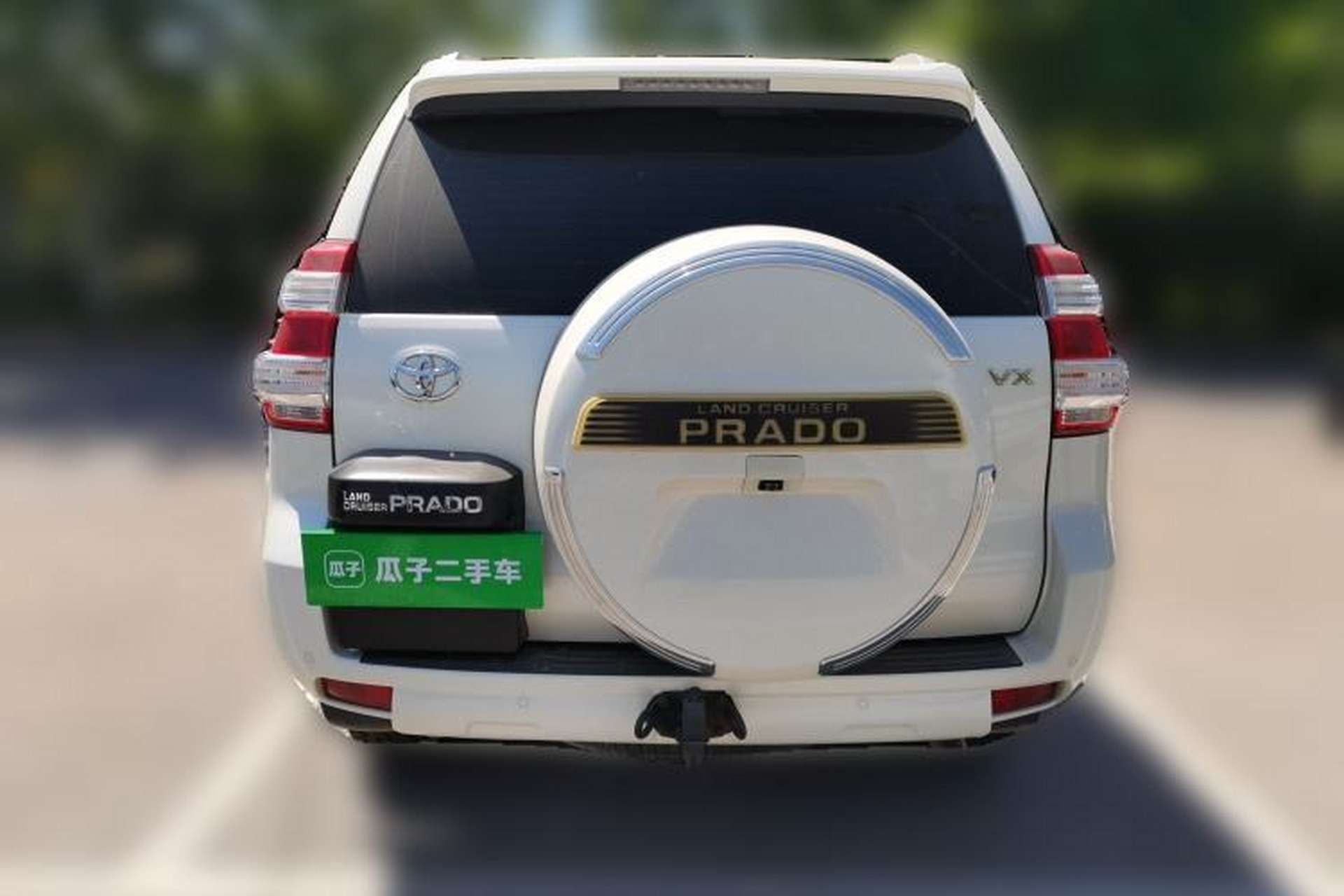 Used Toyota Prado 2014 2.7L Middle East Version Parallel Import Rear