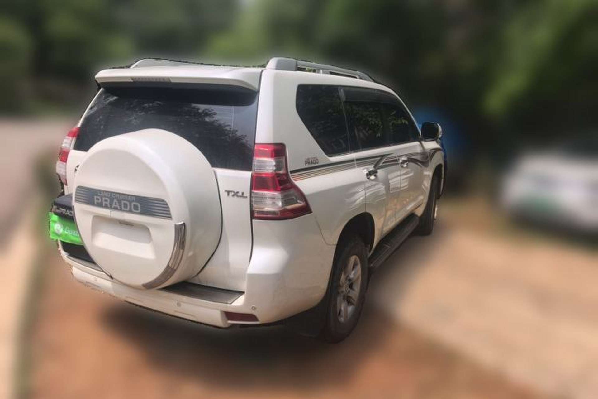 Used Toyota Prado  Rear Right 45 Deg